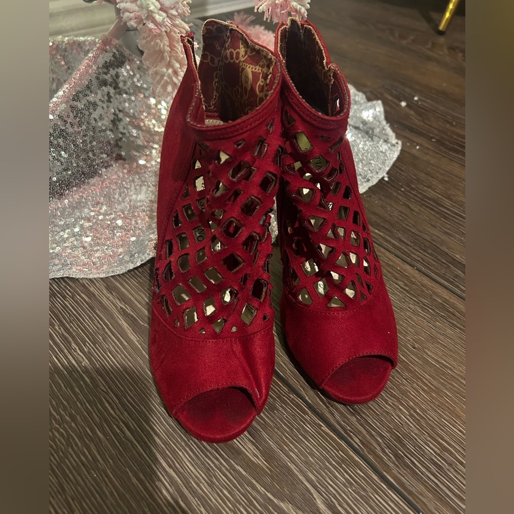 Christian Siriano Red Heels